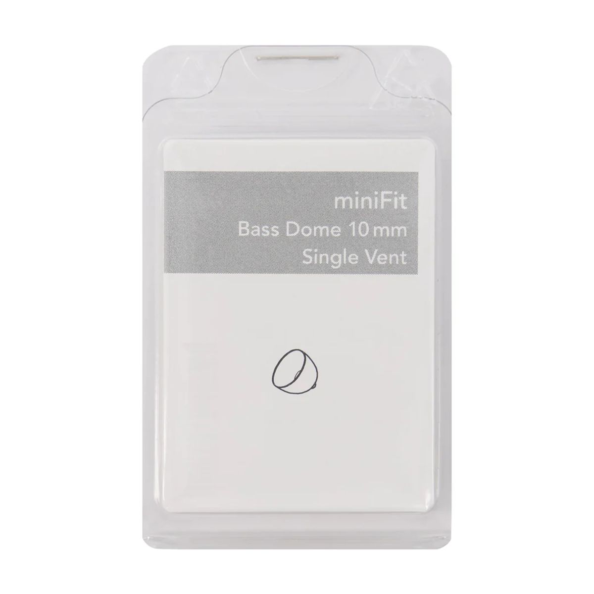 Bernafon MiniFit Bass Dome Single 10 mm