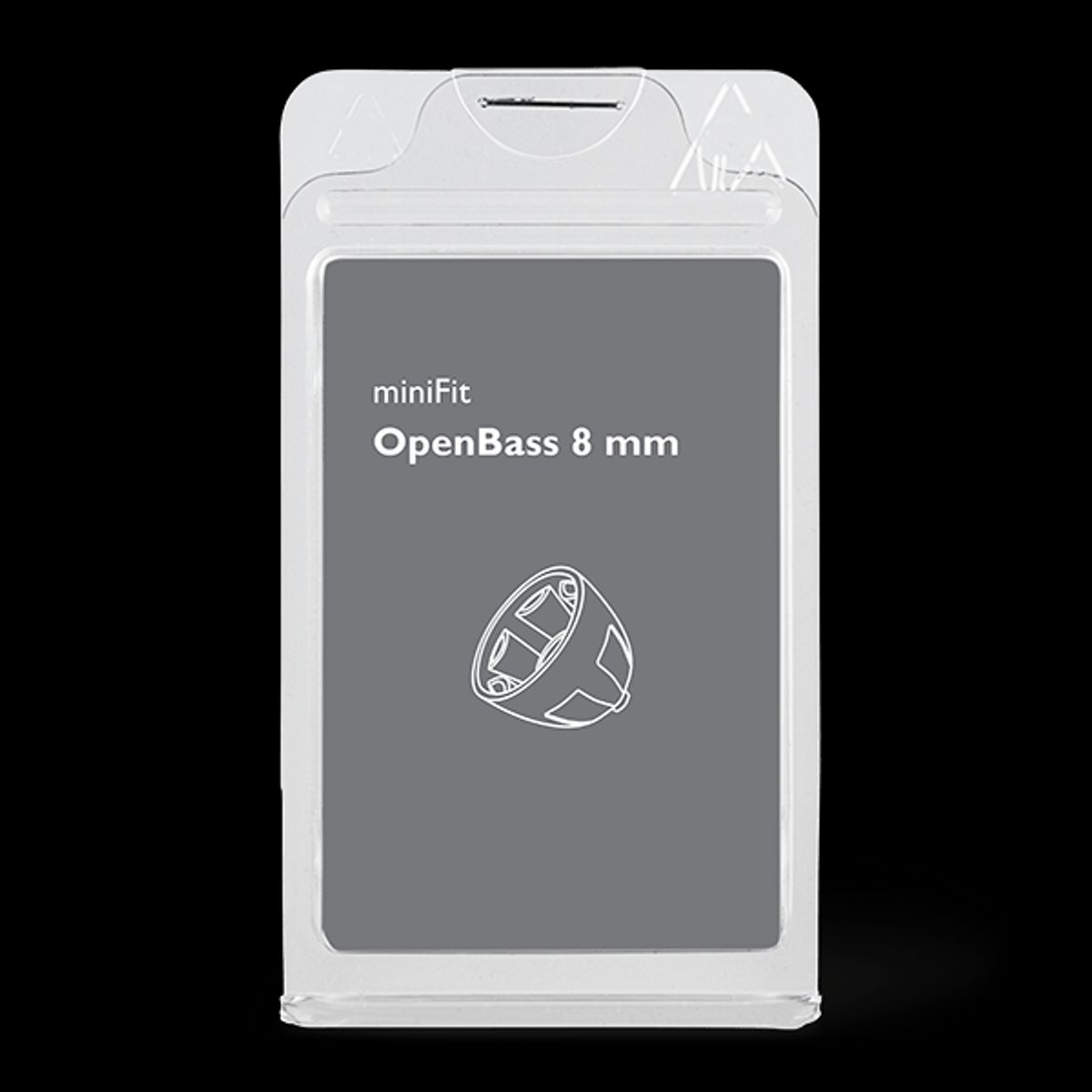 MiniFit OpenBass 8 mm dome