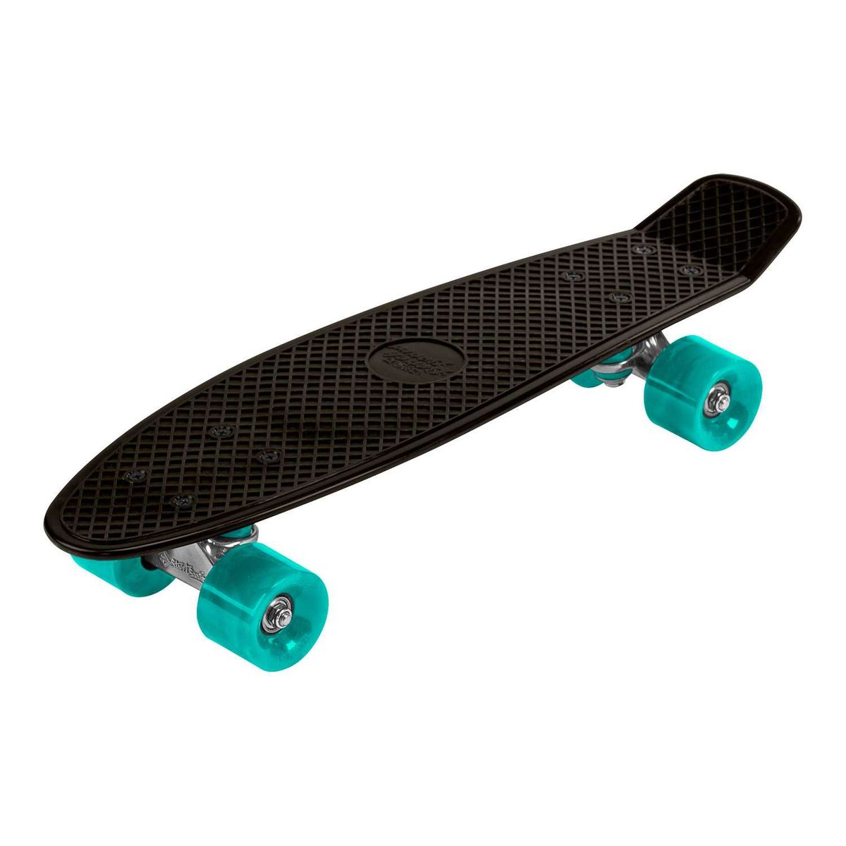 Streetsurfing Beach Skateboard 22" Sort/Turkis