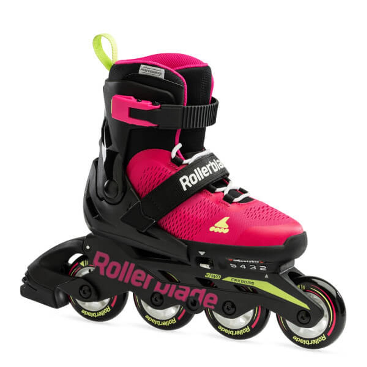 Rollerblade Microblade Inline Rulleskøjte Pink/Lime