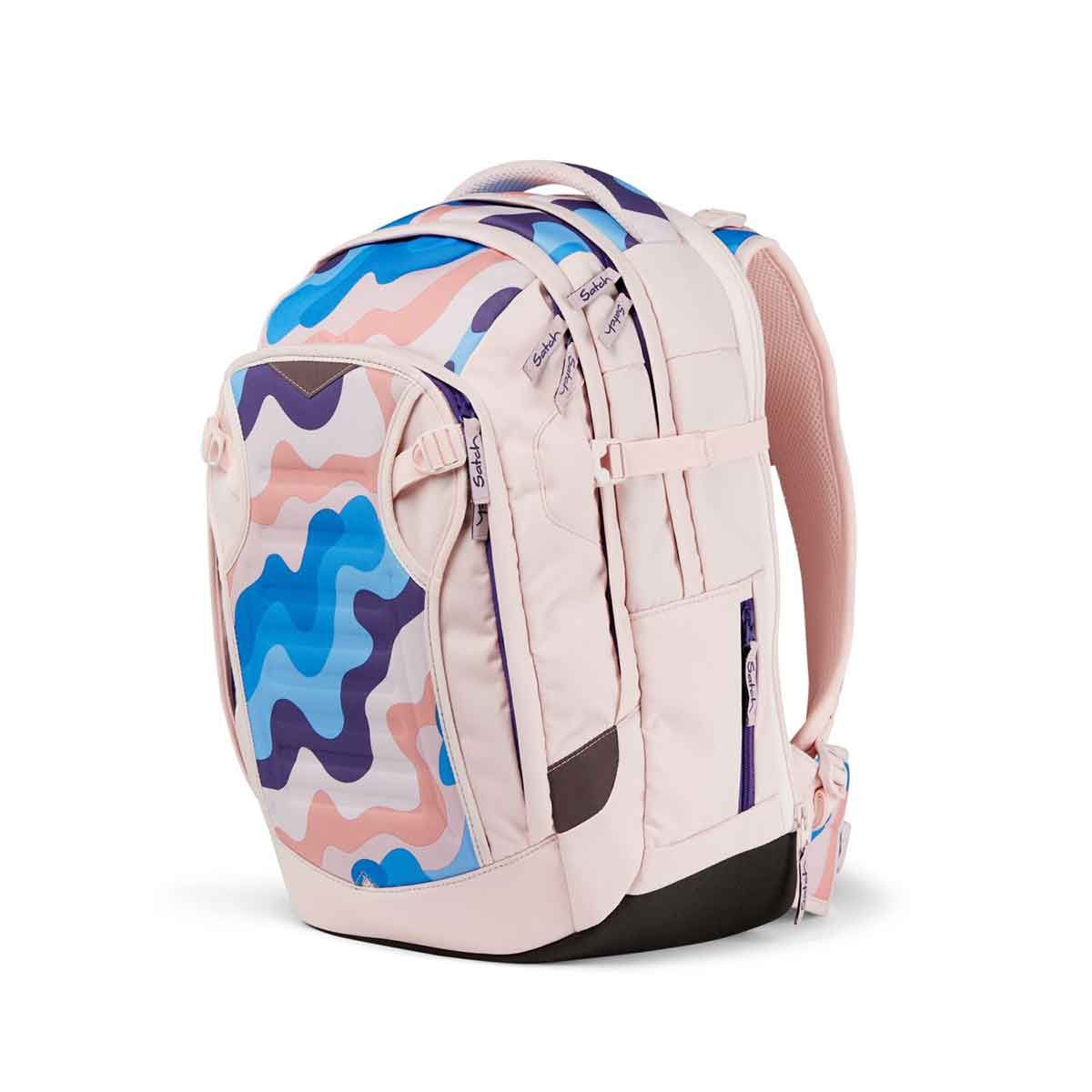 Satch Match Skoletaske 35L Candy Clouds