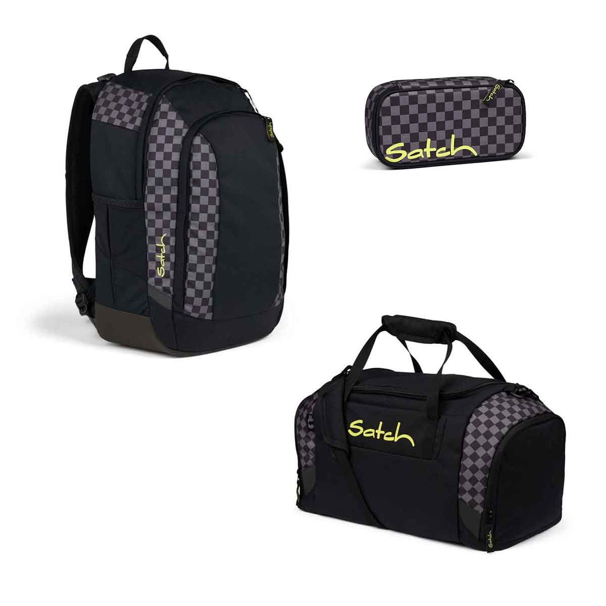 Satch Air Skoletaske 26L Dark Skate 3 dele