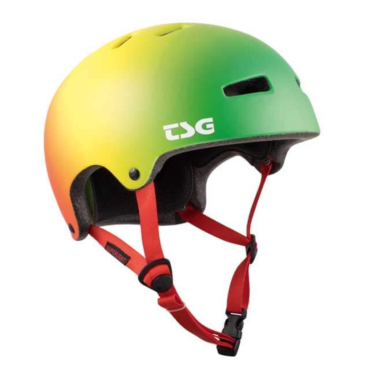 TSG Superlight Skaterhjelm Satin Rasta