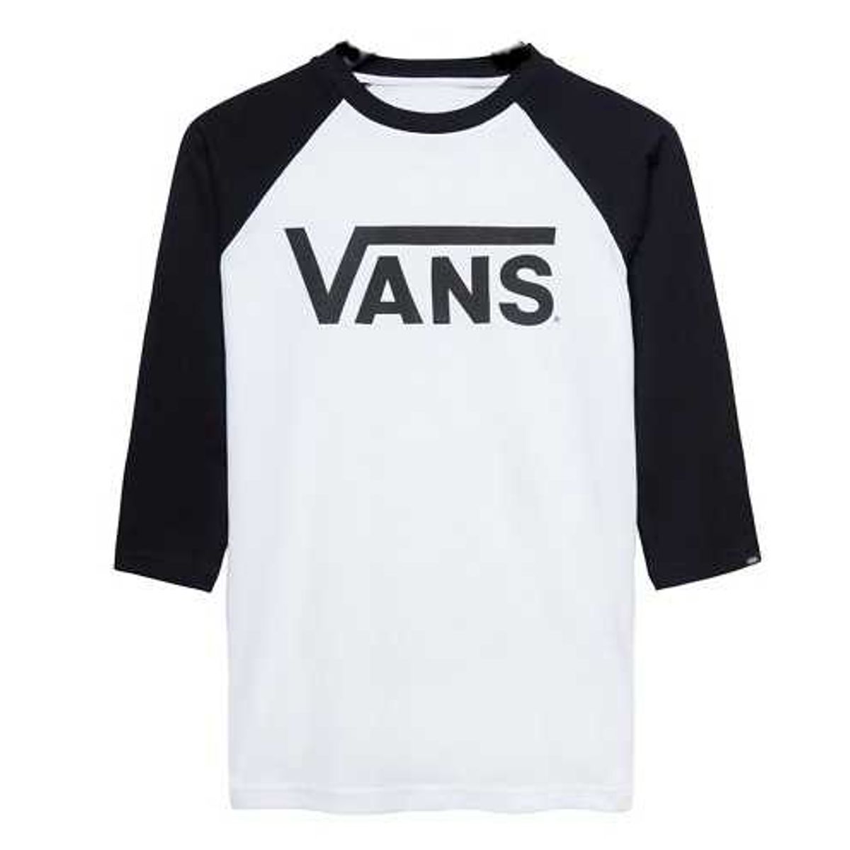 Vans Classic Raglan T-shirt Børn Hvid/Sort