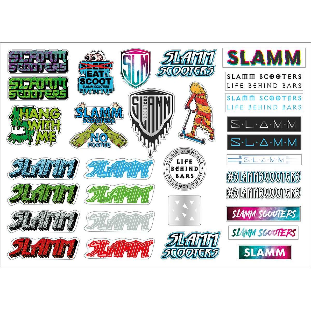 Slamm Sticker Sheet