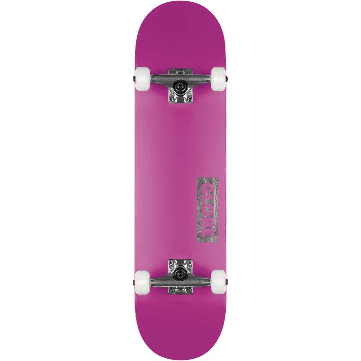 Globe Goodstock Skateboard Neon purple 8.25"