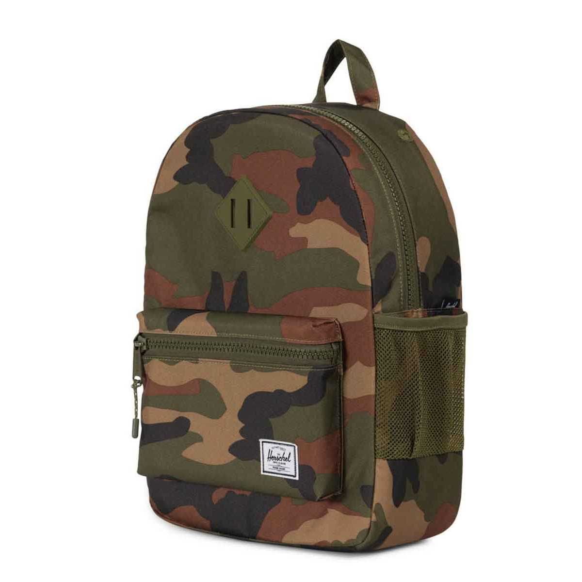 Herschel Heritage Rygsæk Youth Woodland Camo 16L