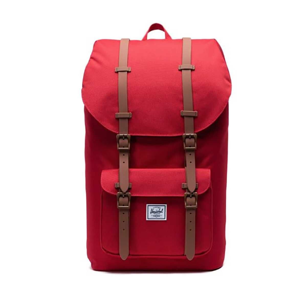 Herschel Little America Rygsæk Red Saddle/Brown 17L