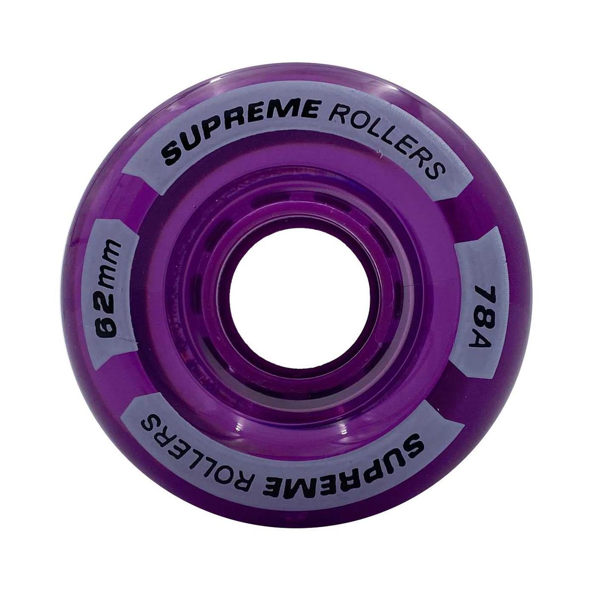 Supreme Rollers Side By Side Hjul 62mm/78A Lilla 4 Pak