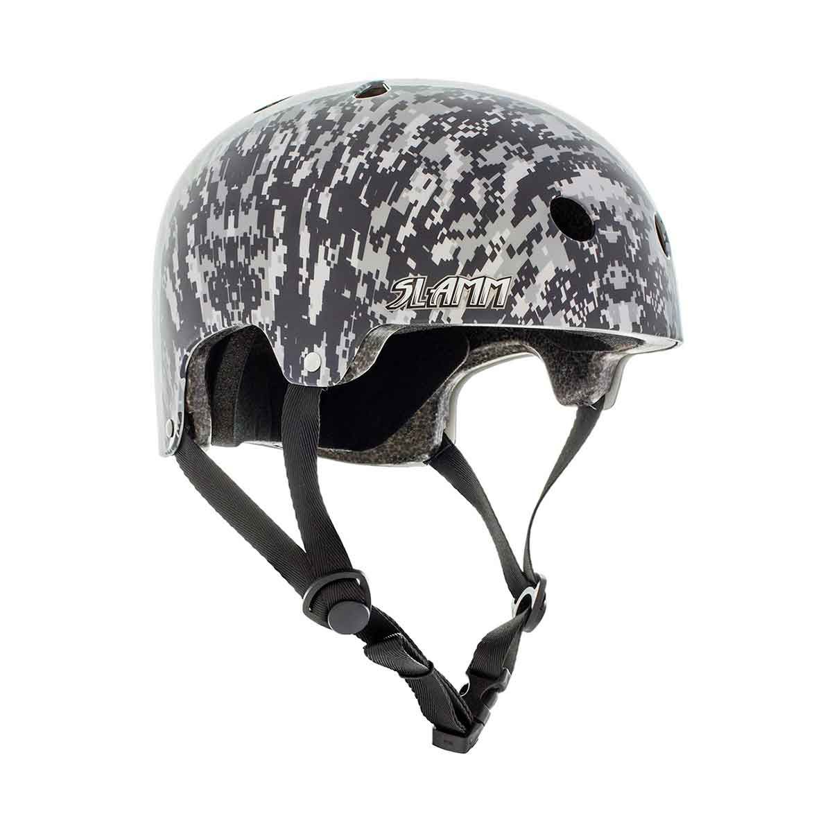 Slamm Helmet Grey Camo