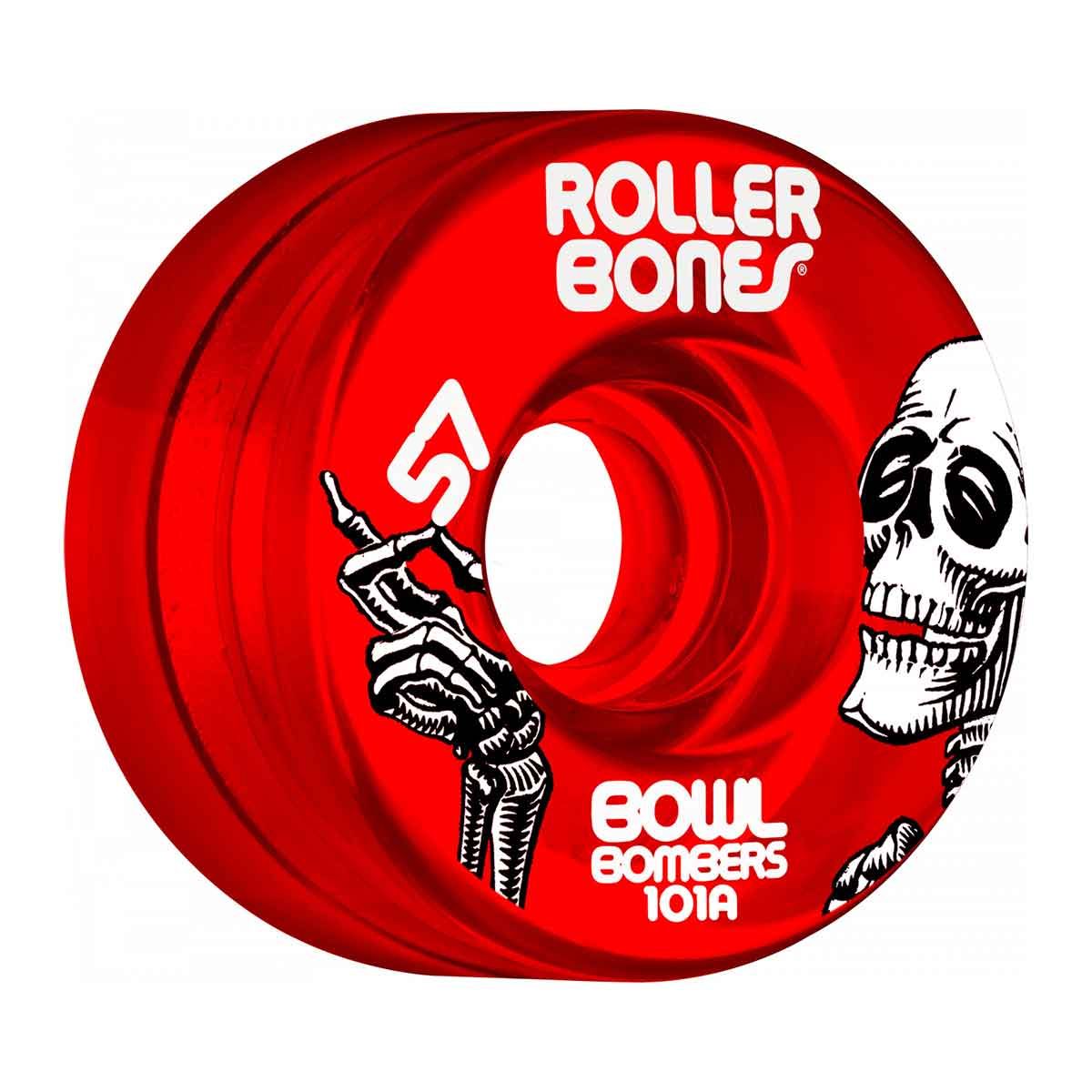 Rollerbones Bowl Bombers Wheel 57 mm 101A Red 8pk