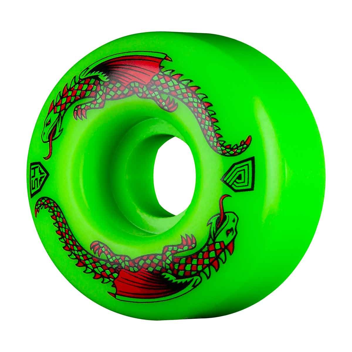 Powell Peralta Dragon Formula Wheels 54mm x 34mm 93A 4pk Green