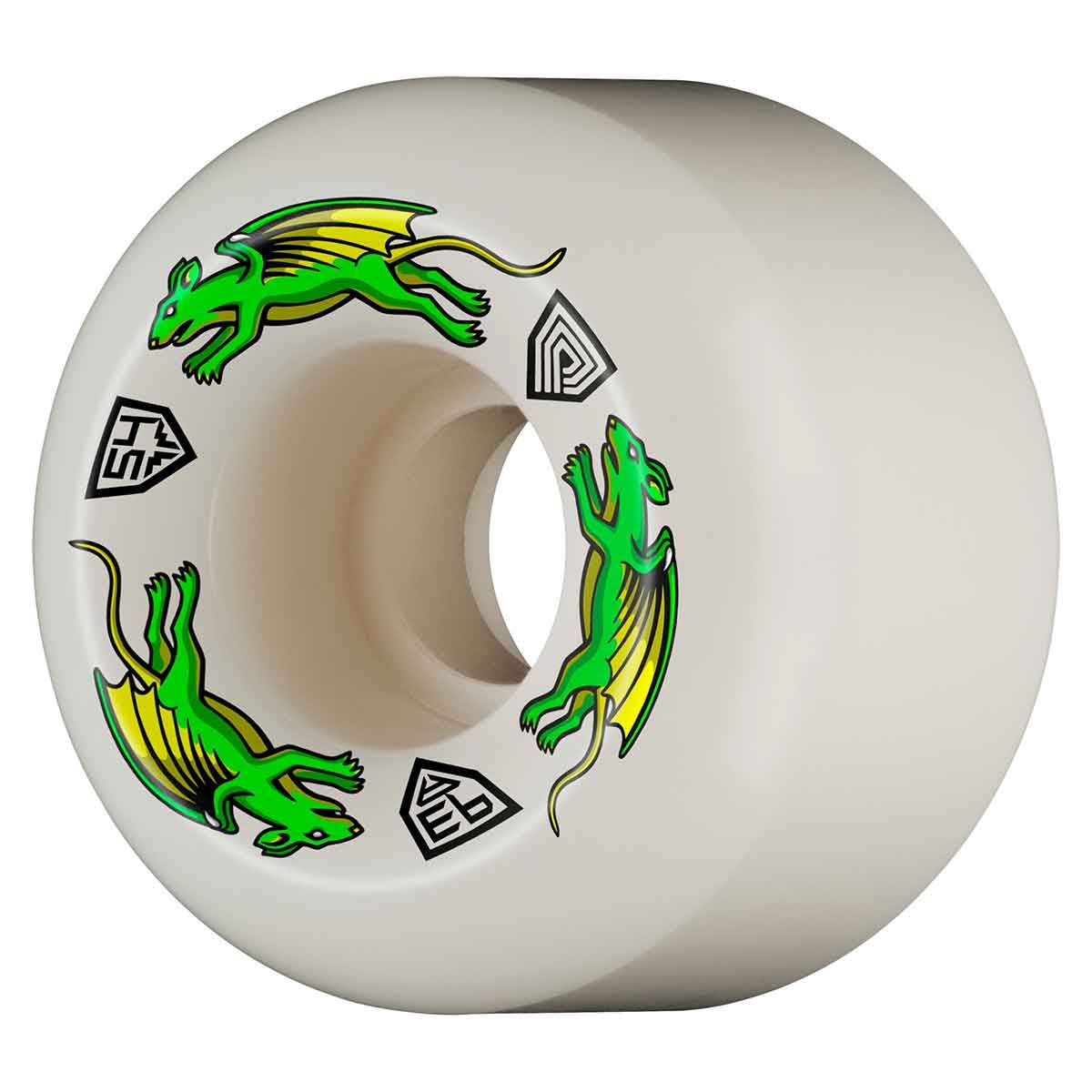 Powell Peralta Dragon Formula Nano Rat Skateboard Wheels 54mm x 39mm 93A 4pk