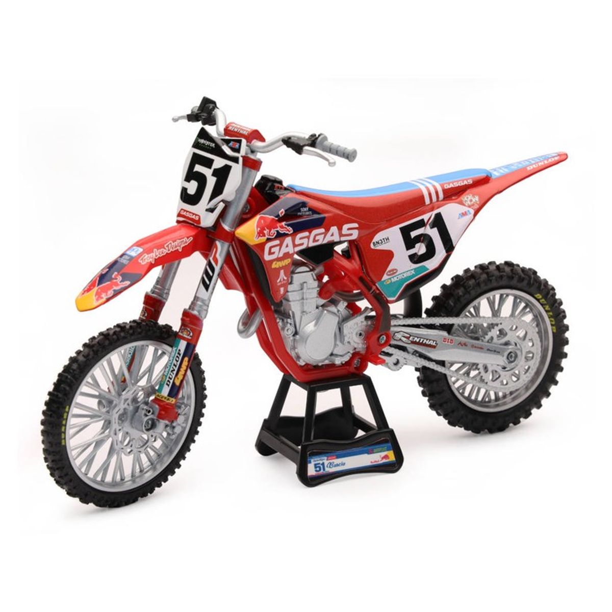 GASGAS Red Bull MC 450F (Justin Barcia) 1:12 Legetøjscrosser