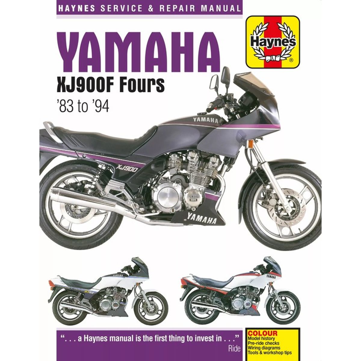 Haynes Yamaha xj900f fours 83-94