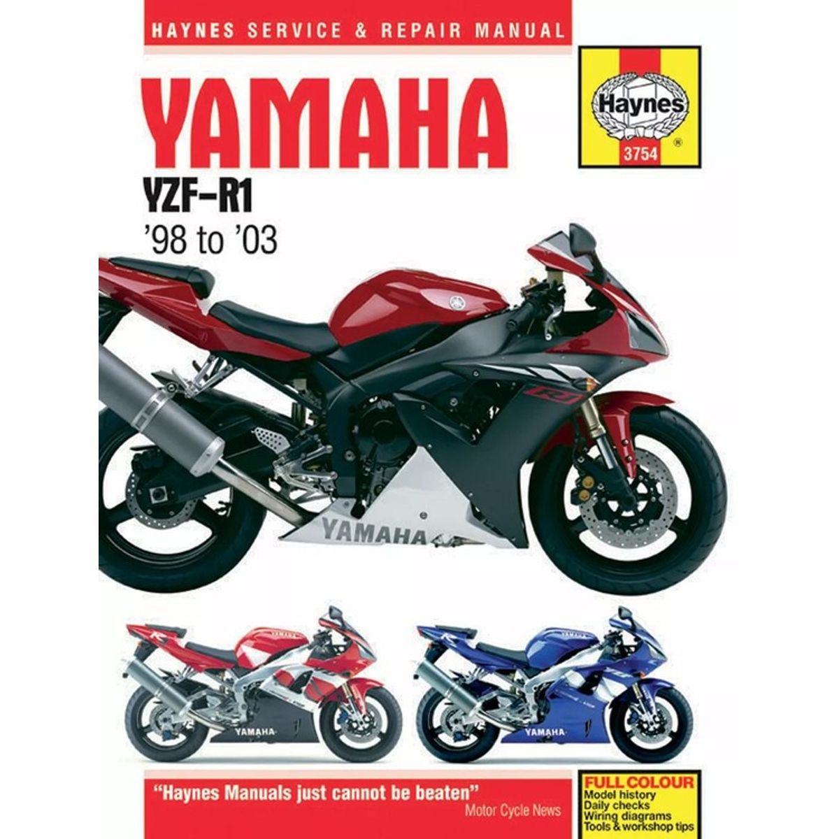 Haynes Service Manual Yamaha YZF-R1(04-06)