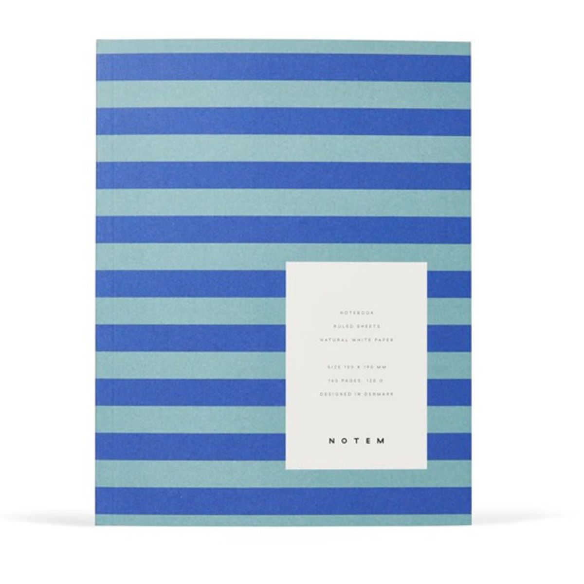 UMA Notebook M blue stripe