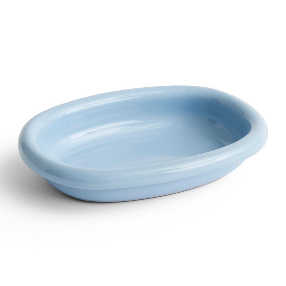 Barro Oval Dish S light blue