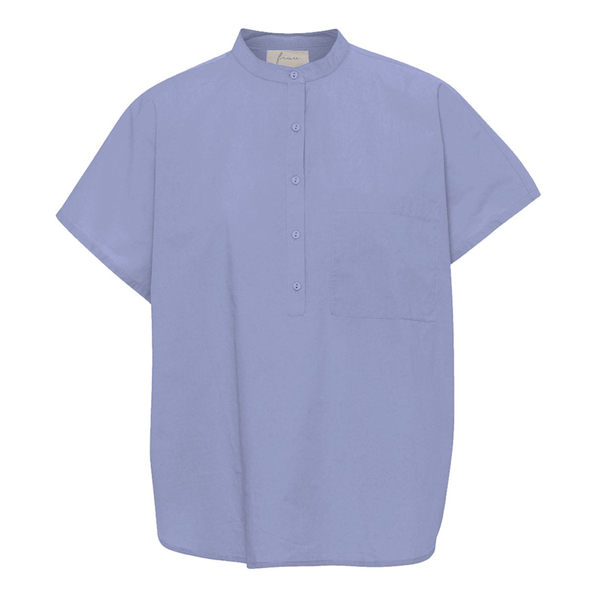 Colombo ss Top - Medium blue stripe