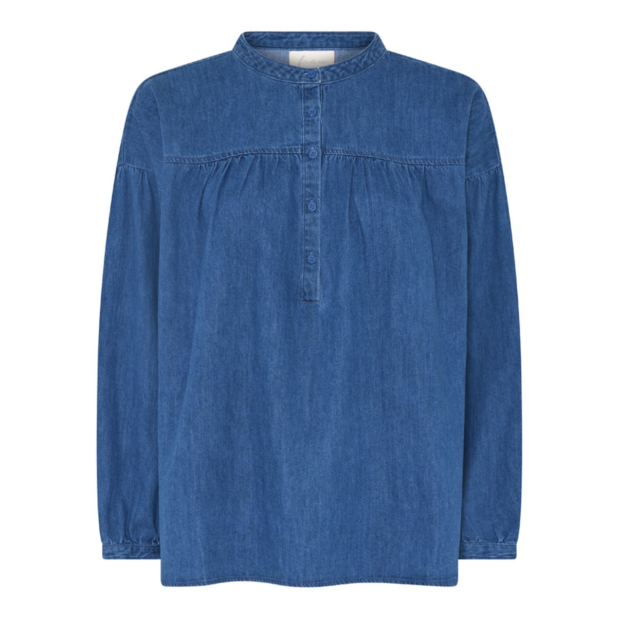 Paris ls Denim Shirt clear blue denim