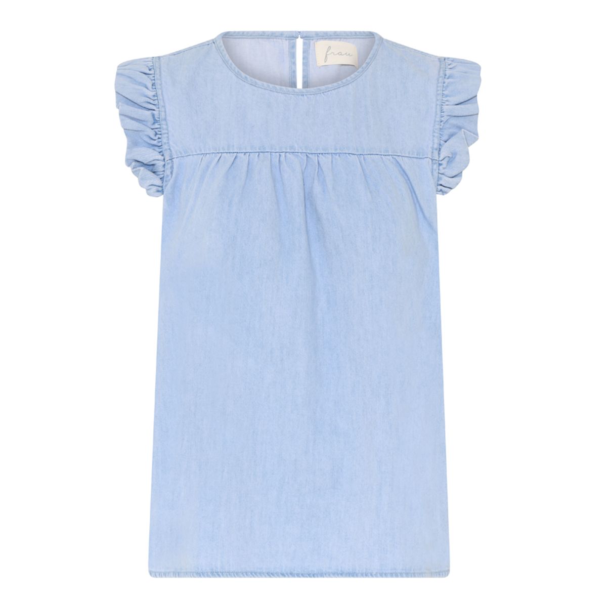 Stockholm sl Denim Top light blue denim