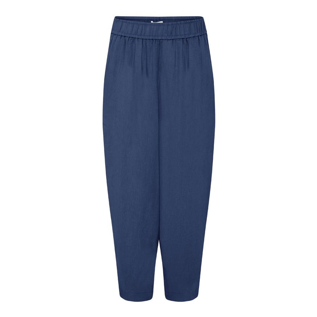 Oslo Linen Ankle Pant Deep Cobolt - L