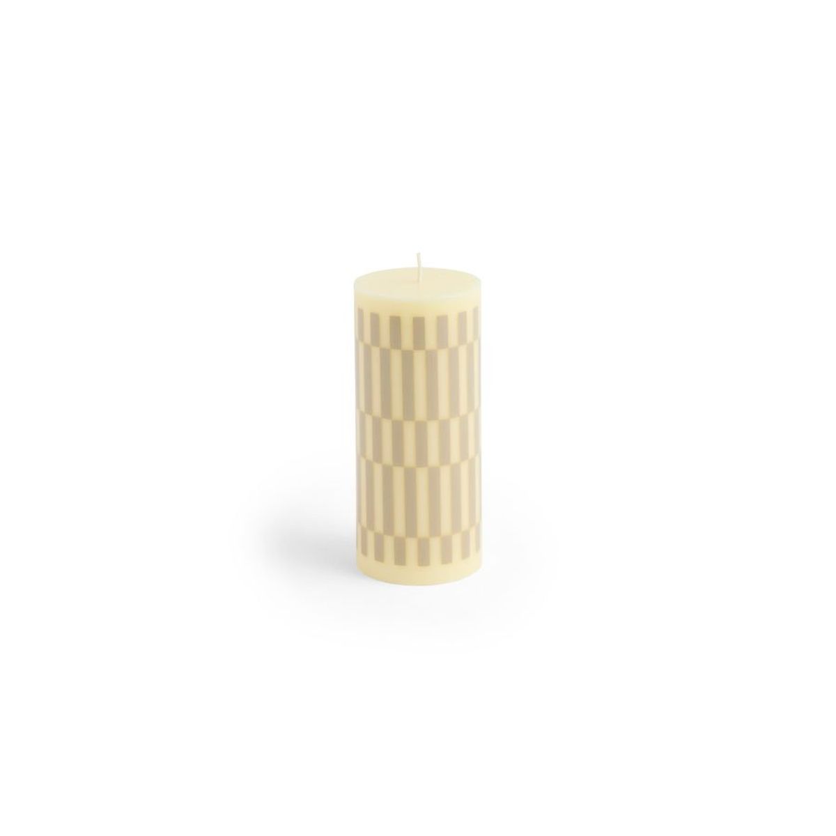 Column Candle S cream & sand