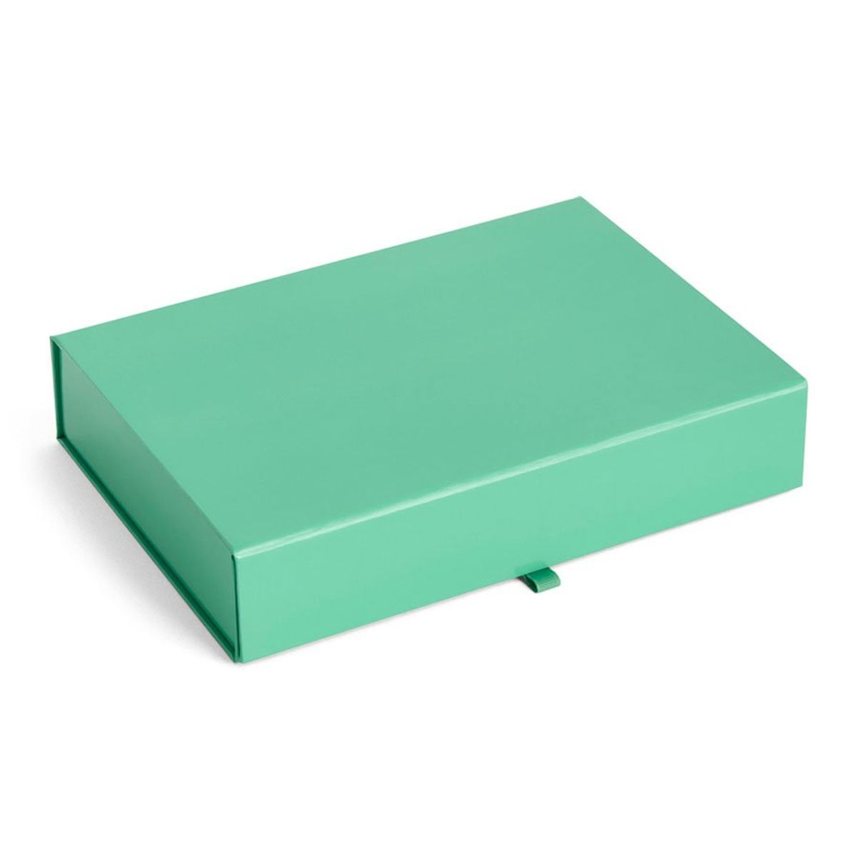 Colour Storage Jewellery Box emerald green