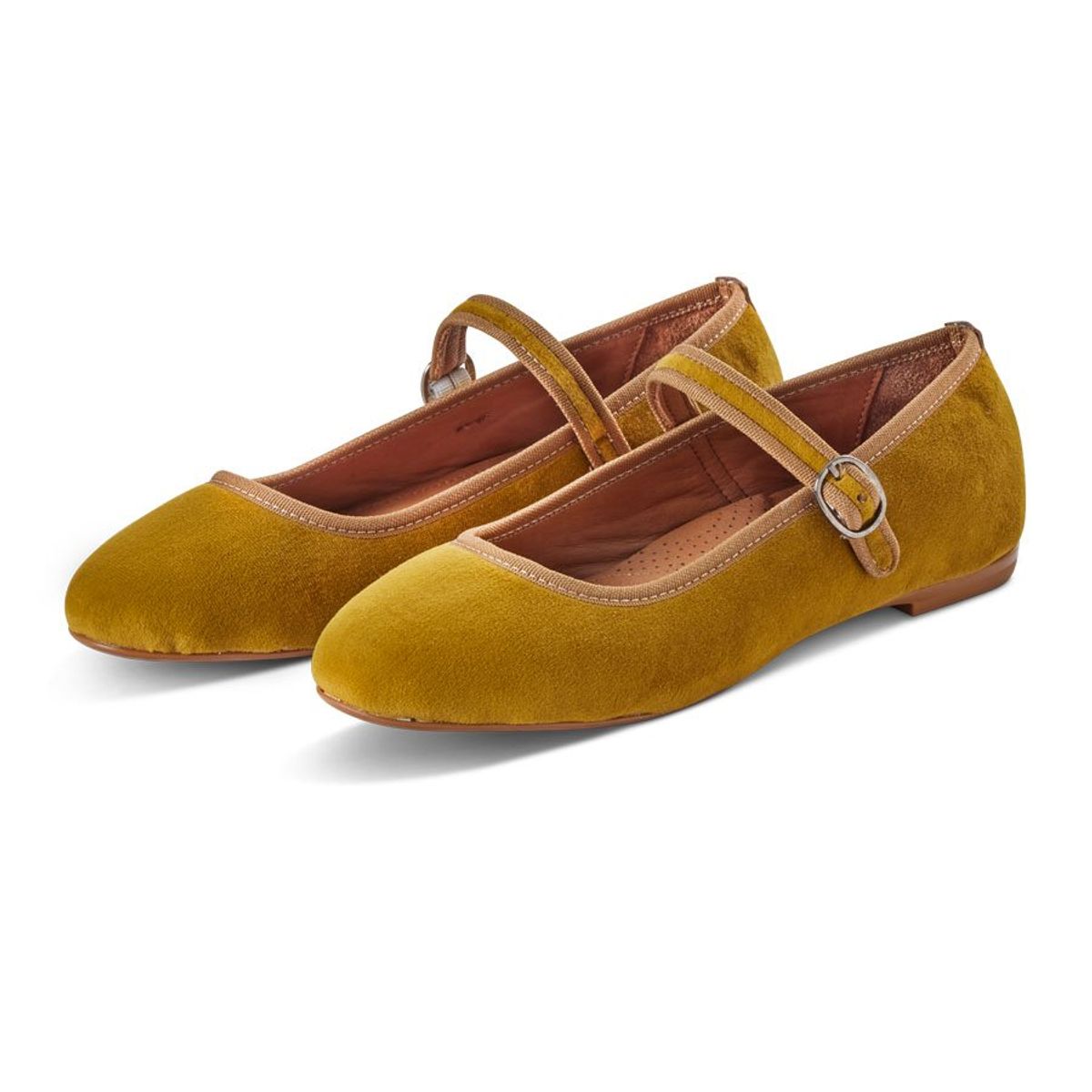 Mary Jane Ballerina Mustard - 40