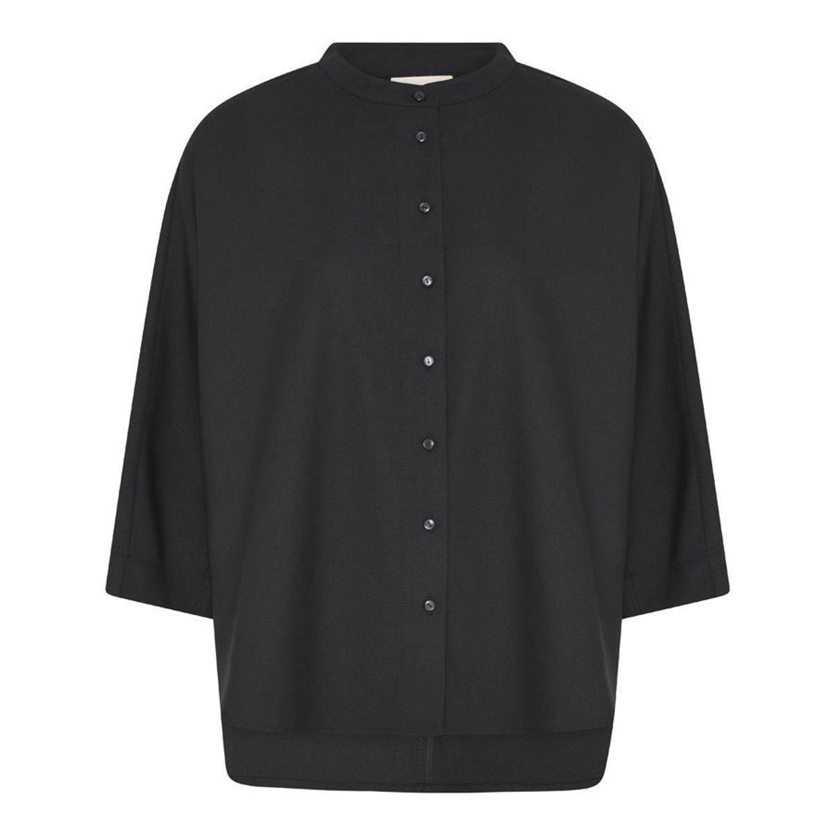 Seoul Short Elegant Shirt black