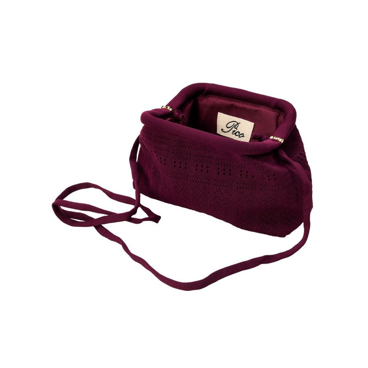 Small Rosalia Clutch Plum lace