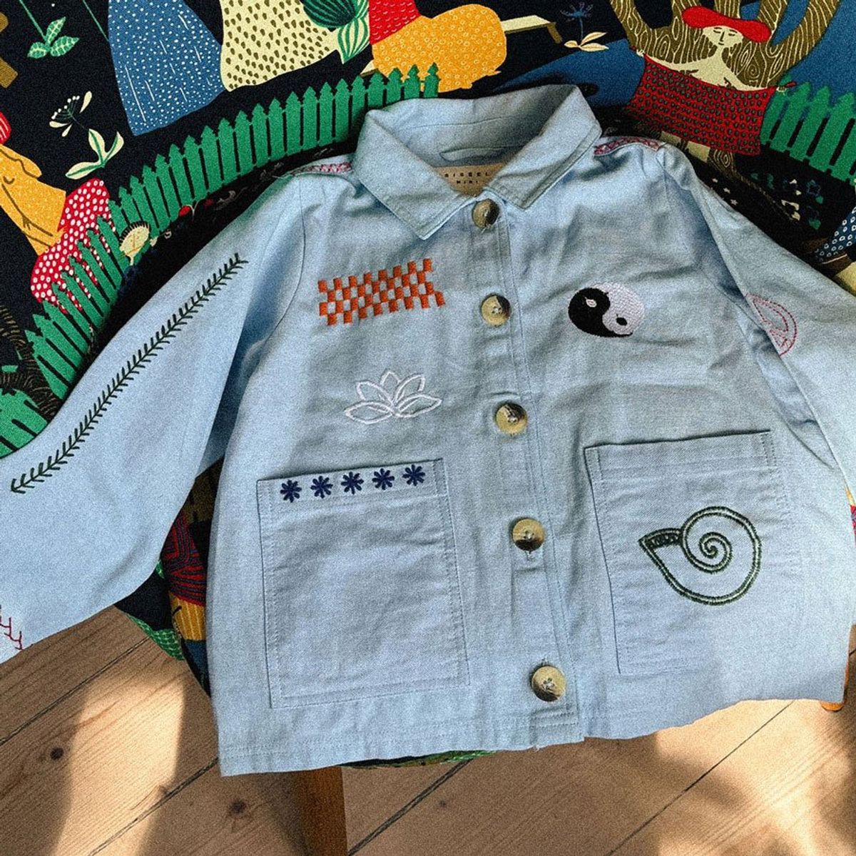 My Mini Jacket blue bell - 5-6 år