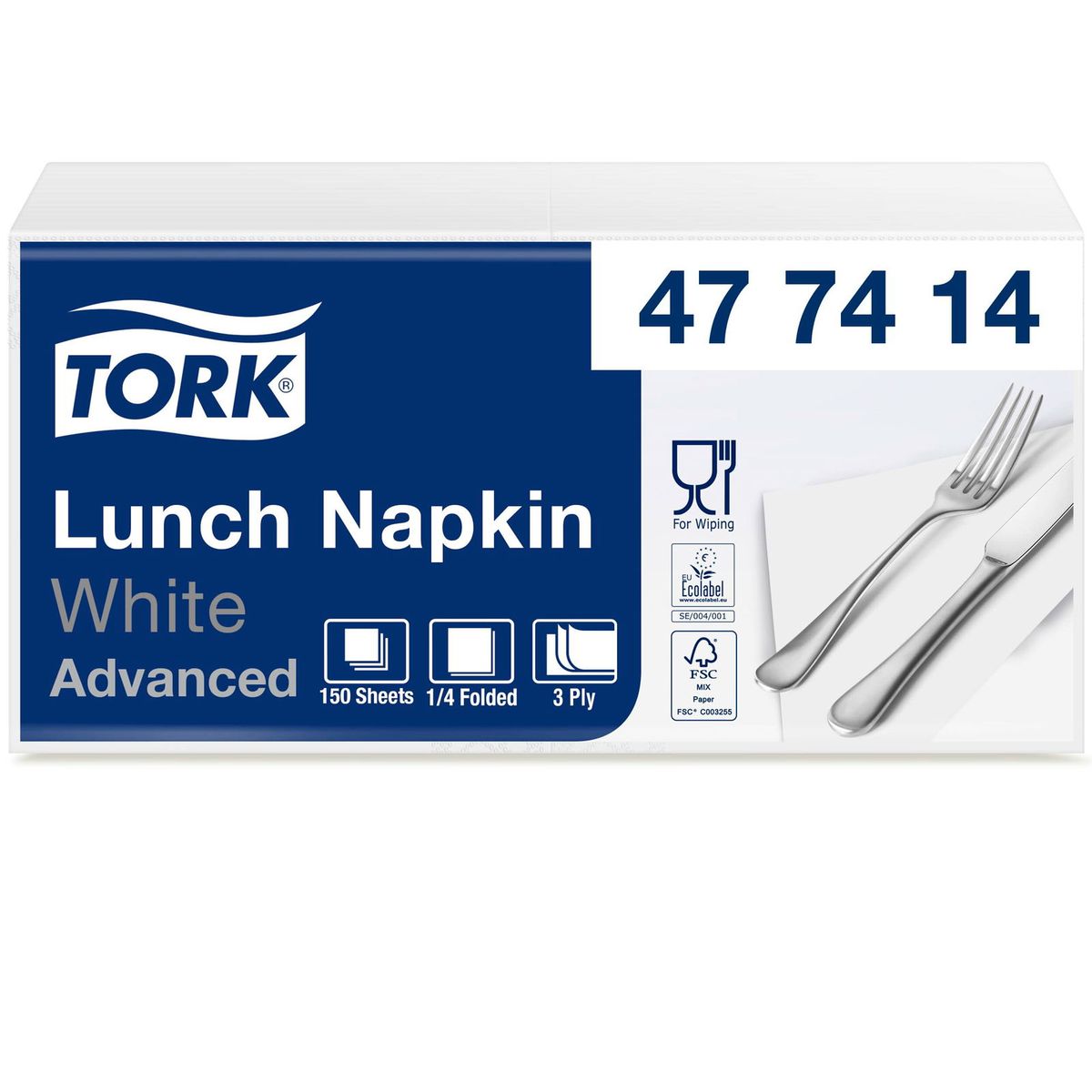 Tork Advanced Soft frokostservietter