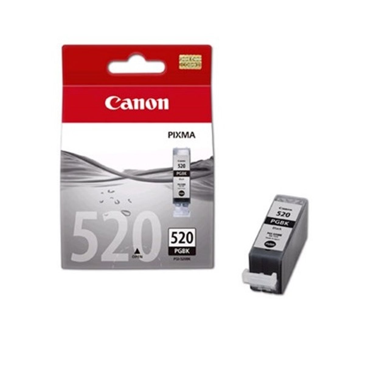 Canon PGI-520BK 2932B001AA Sort Blækpatron, 350 sider