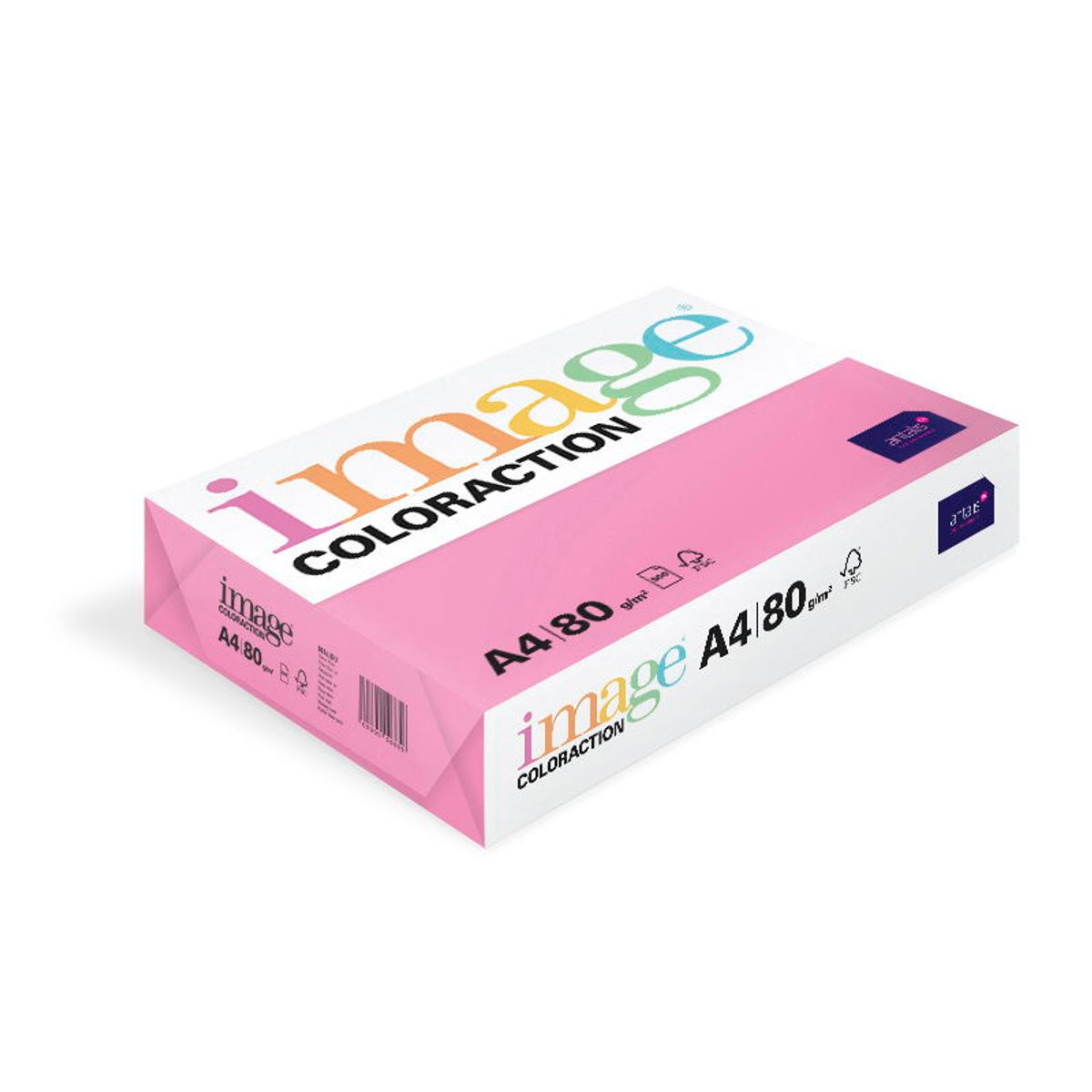 Image Coloraction kulørt kopipapir A4 80 g 500 ark malibuneonpink