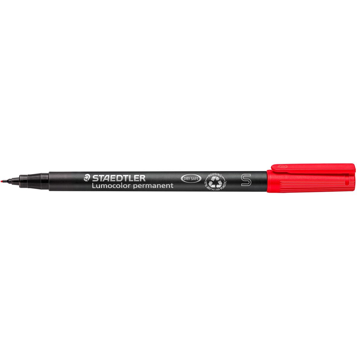 Staedtler Lumocolor 313S permanent overheadpenne 0,4mm rød