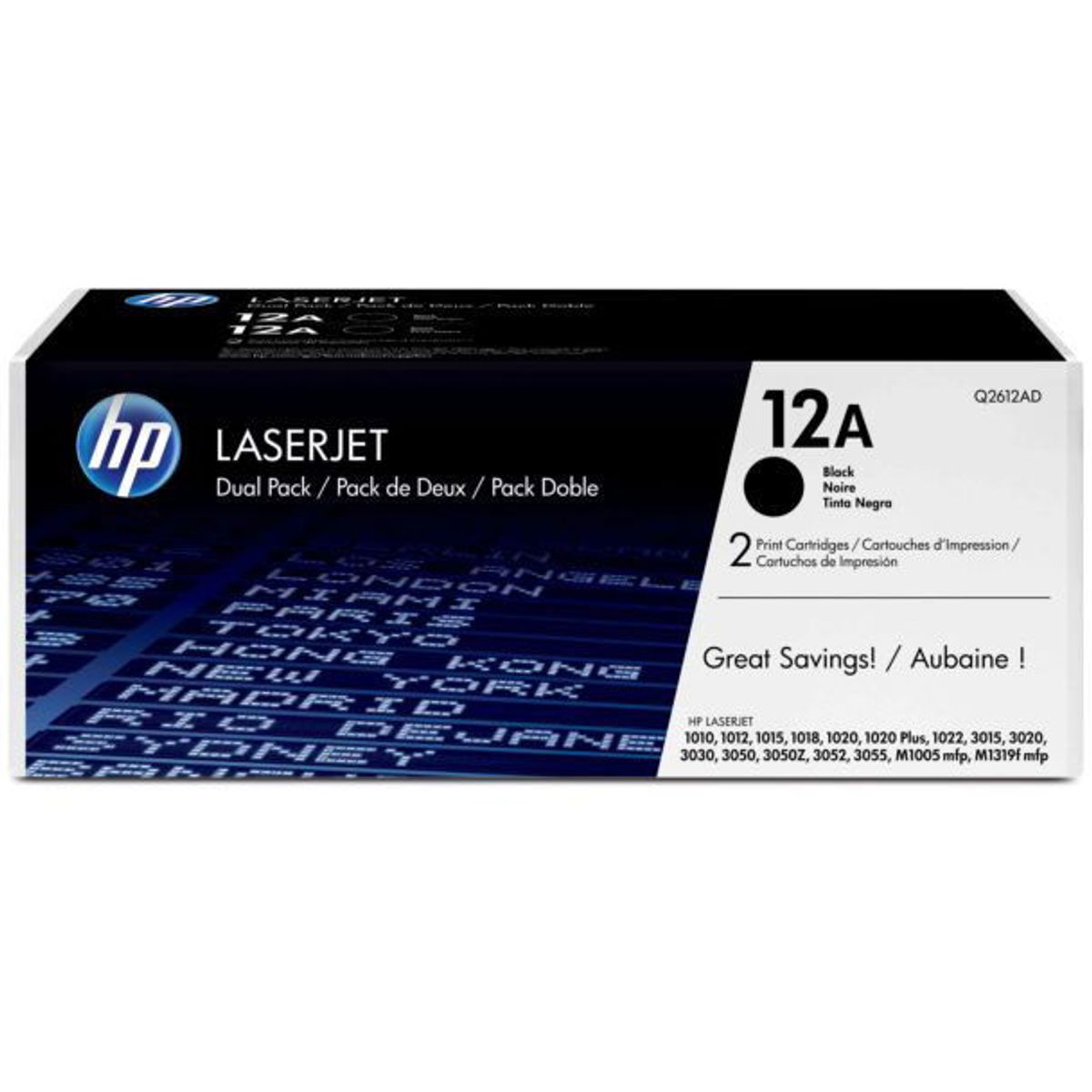 HP 12A toner black