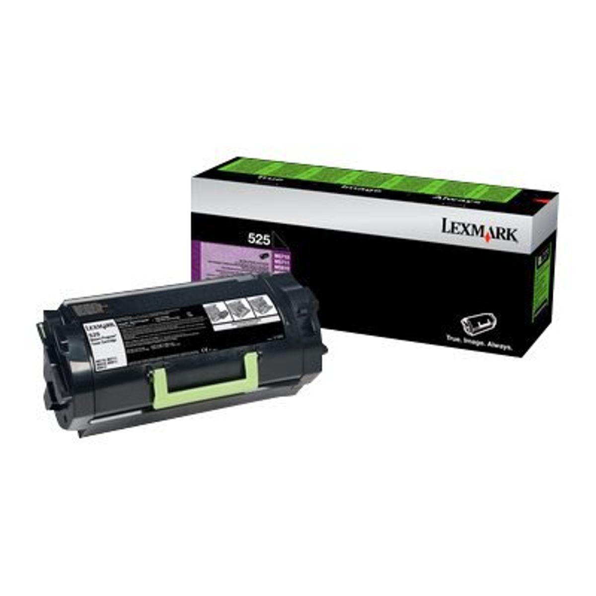 Lexmark 52D2000 Sort Lasertoner, 6.000 sider