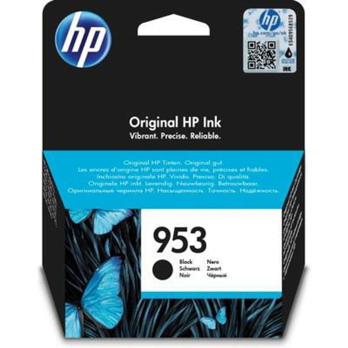 HP 953 L0S58AE Sort Blækpatron 900 sider