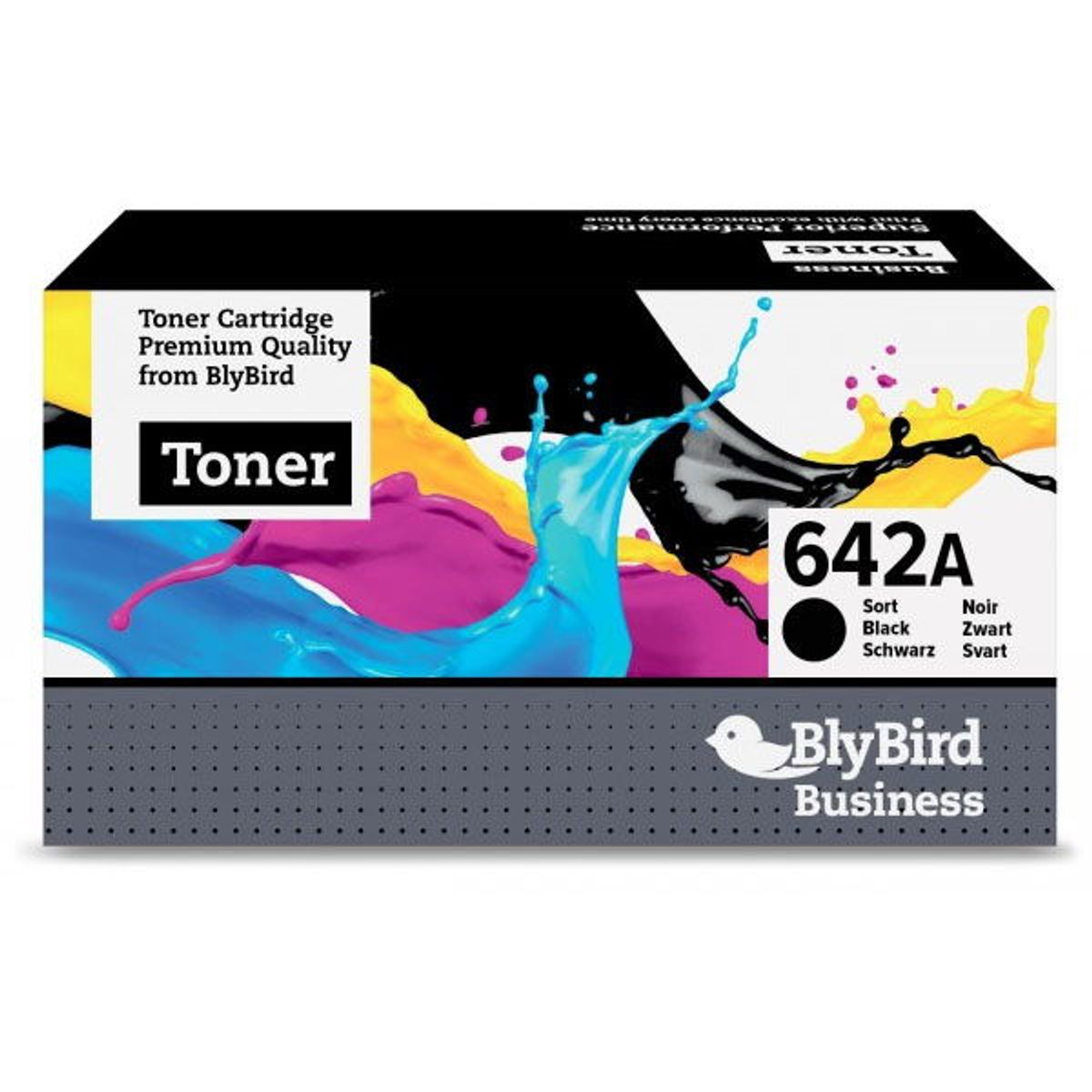 BlyBird 642A CB400A lasertoner 7500 sider sort