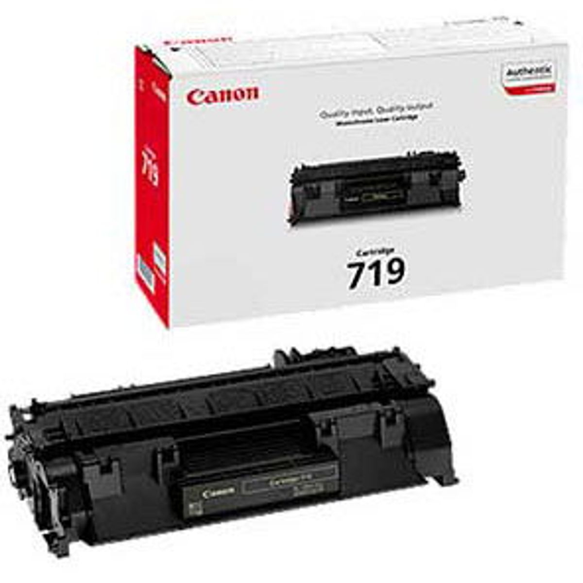 Canon 719 3479B002AA Sort Lasertoner, 2.100 sider