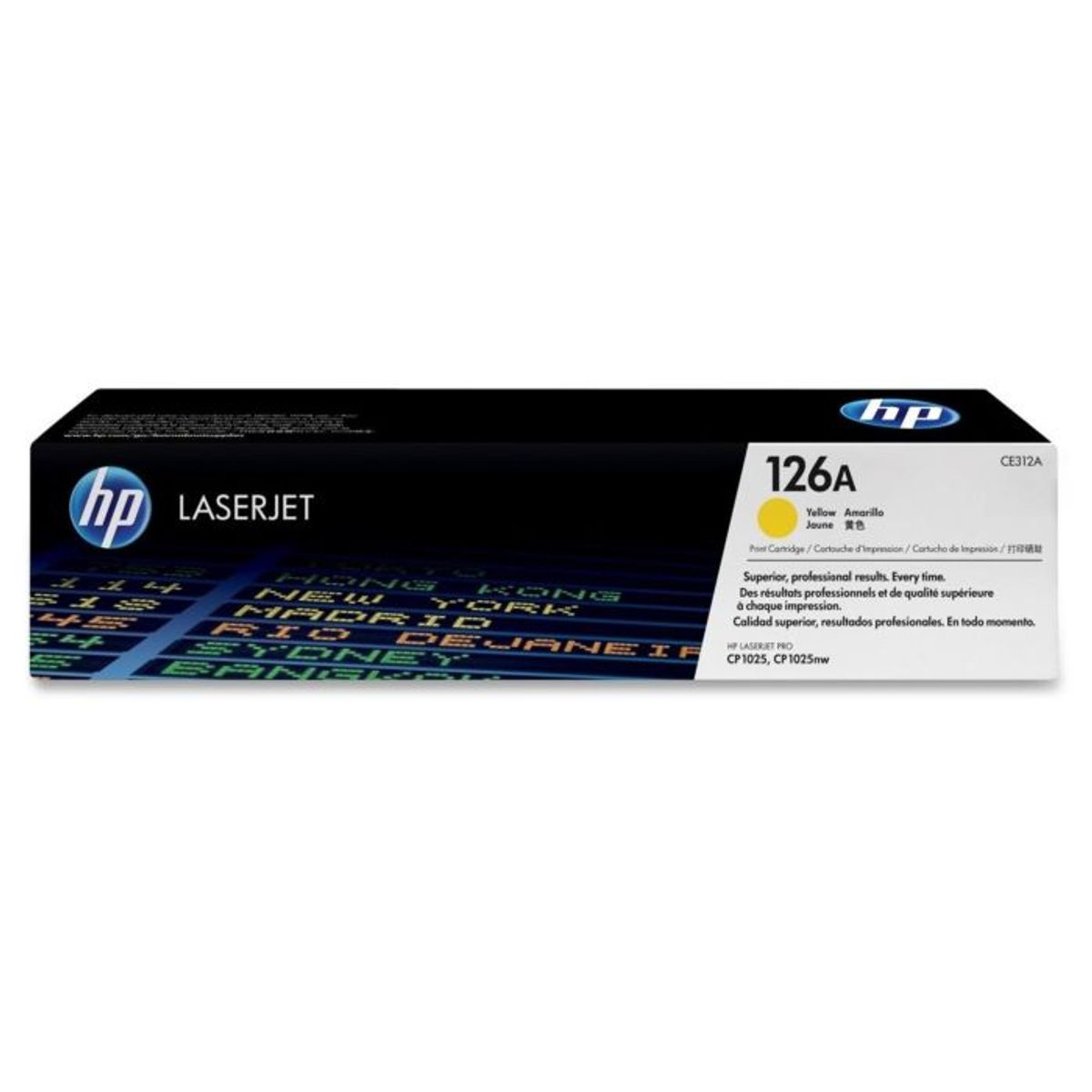 HP 126A CE312A Gul Lasertoner, 1.000 sider