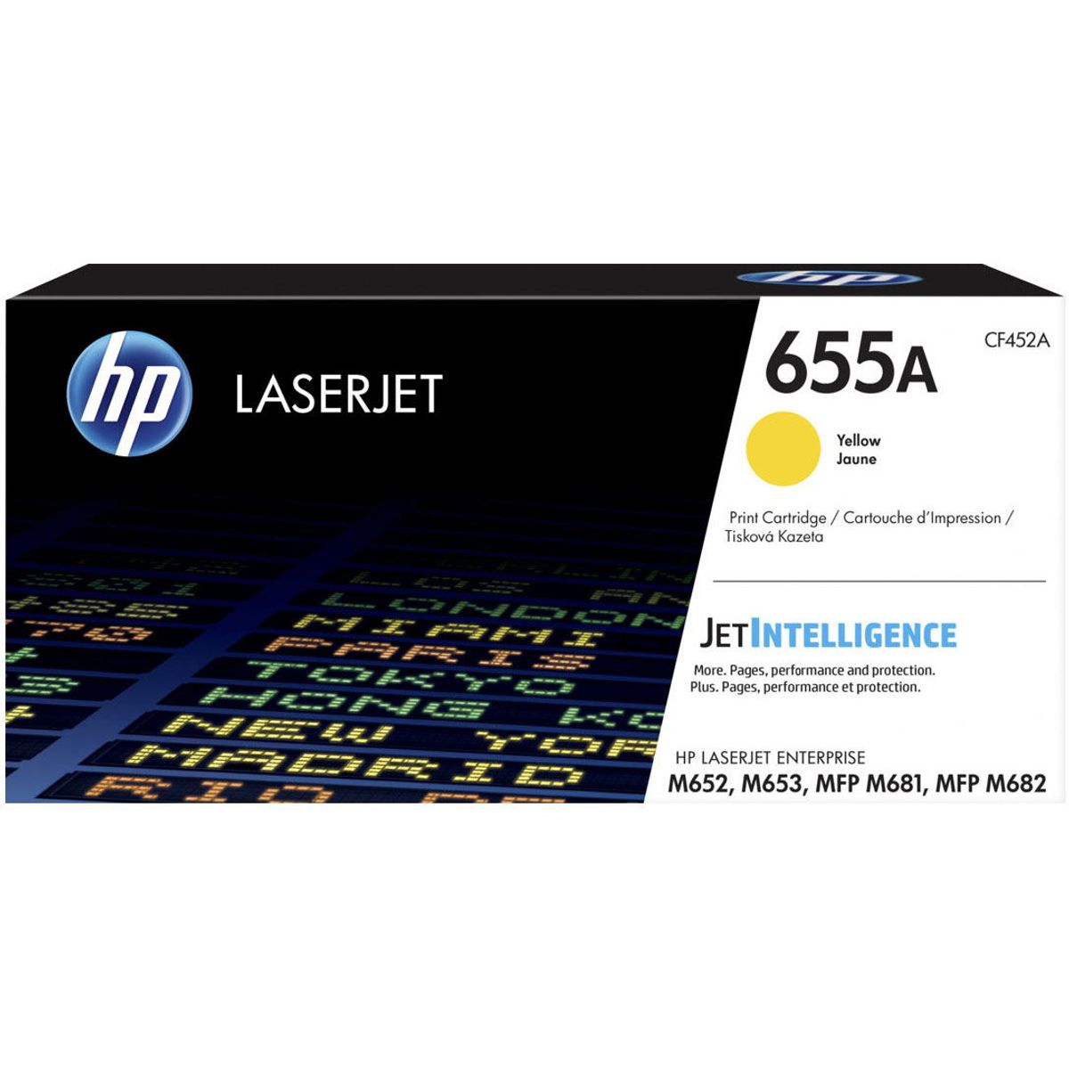 HP 655A toner yellow