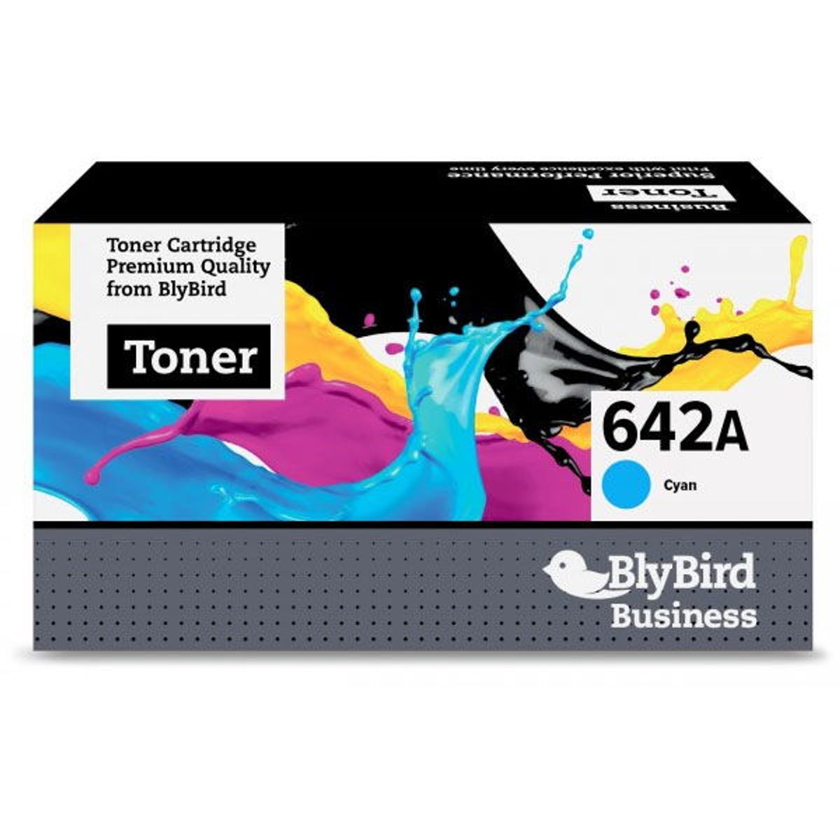 BlyBird 642A CB401A Cyan Lasertoner, 7,500 sider