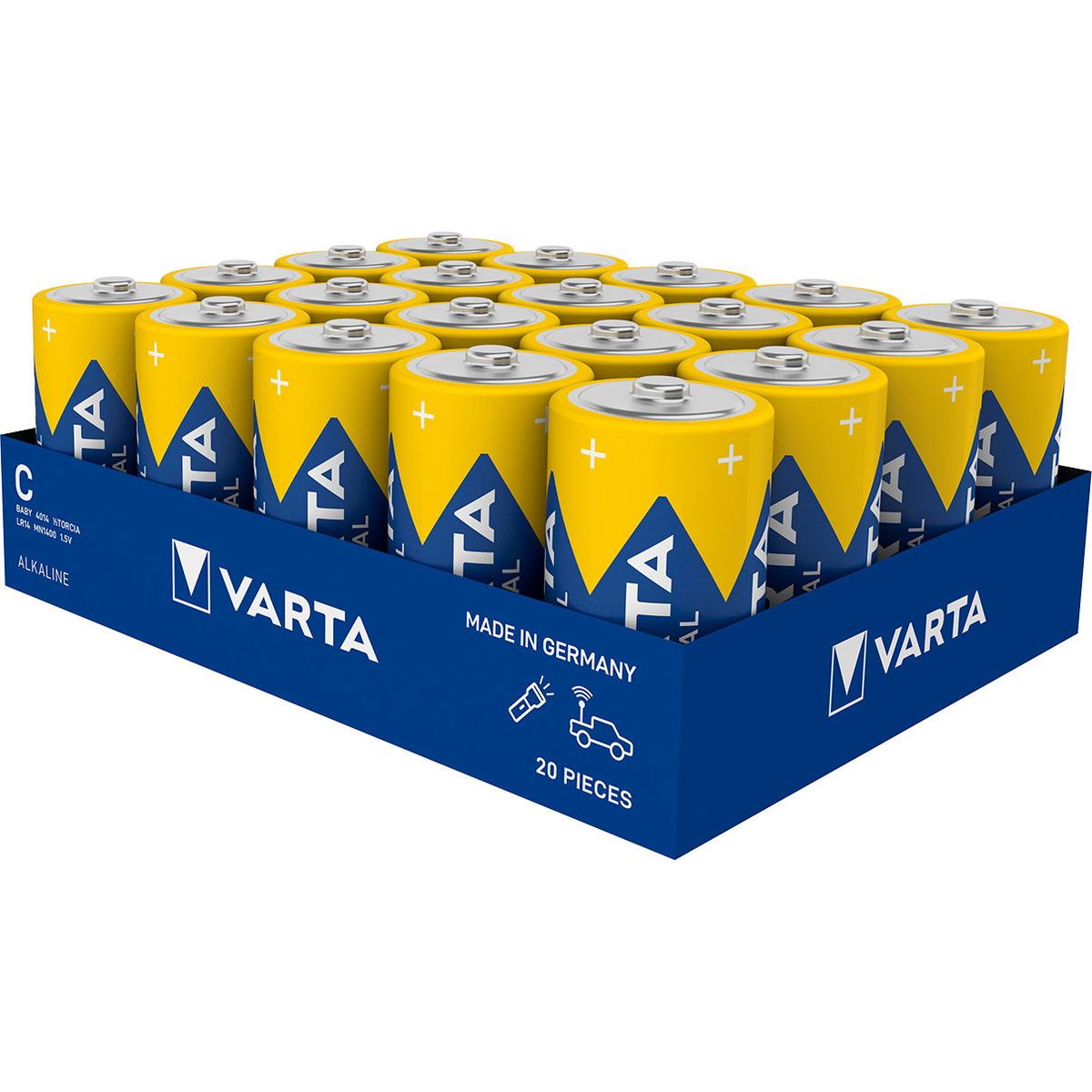 VARTA INDUSTRIAL C-batterier LR14 20 stk