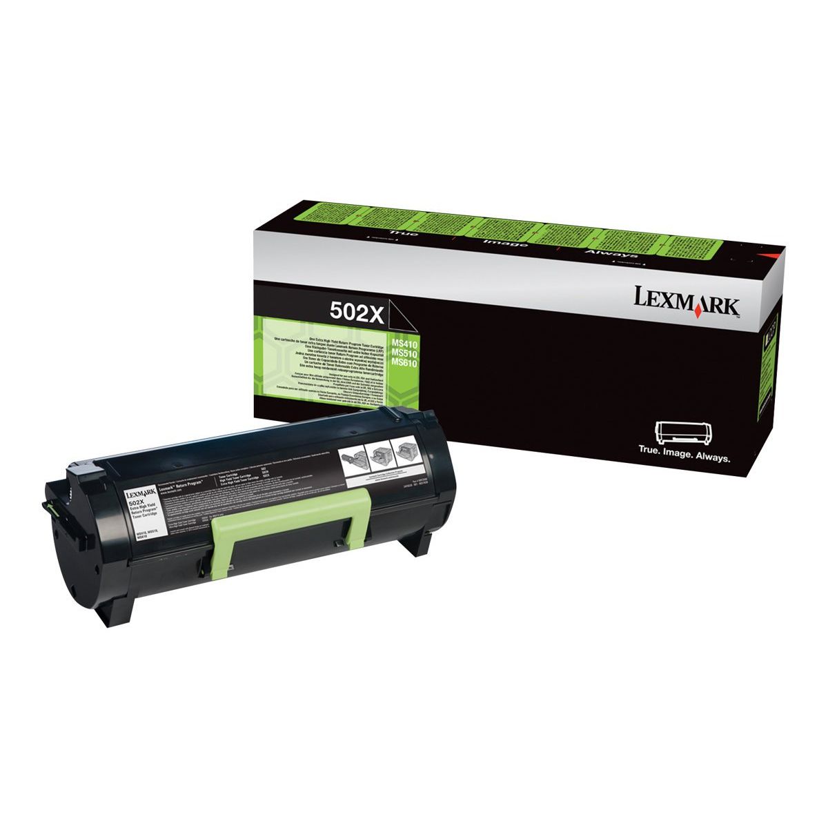 Lexmark 50F2X00 Sort Lasertoner, 10.000 sider