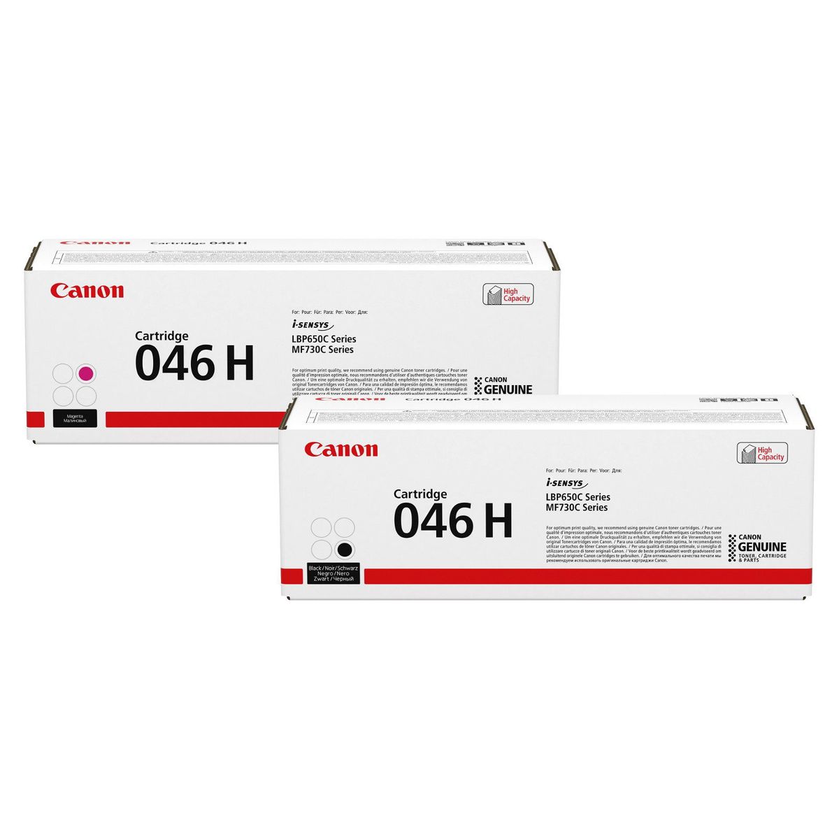 Canon CRG-046BHBK 1254C002 Sort Lasertoner, 6.300 sider