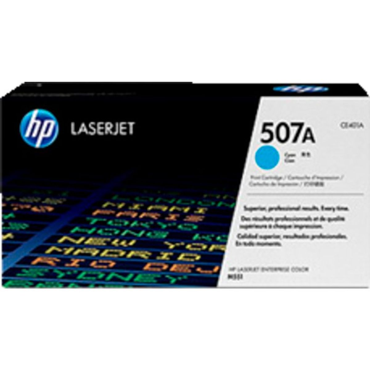 HP 507A CE400A Sort Lasertoner, 5.500 sider