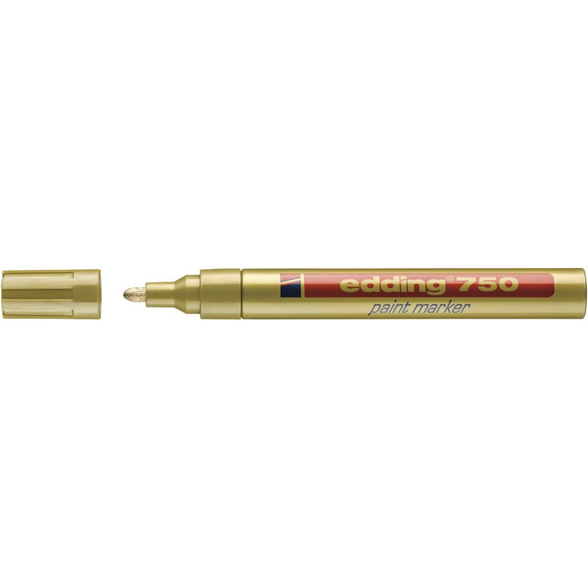 Edding 750M paintmarker 2-4mm guld