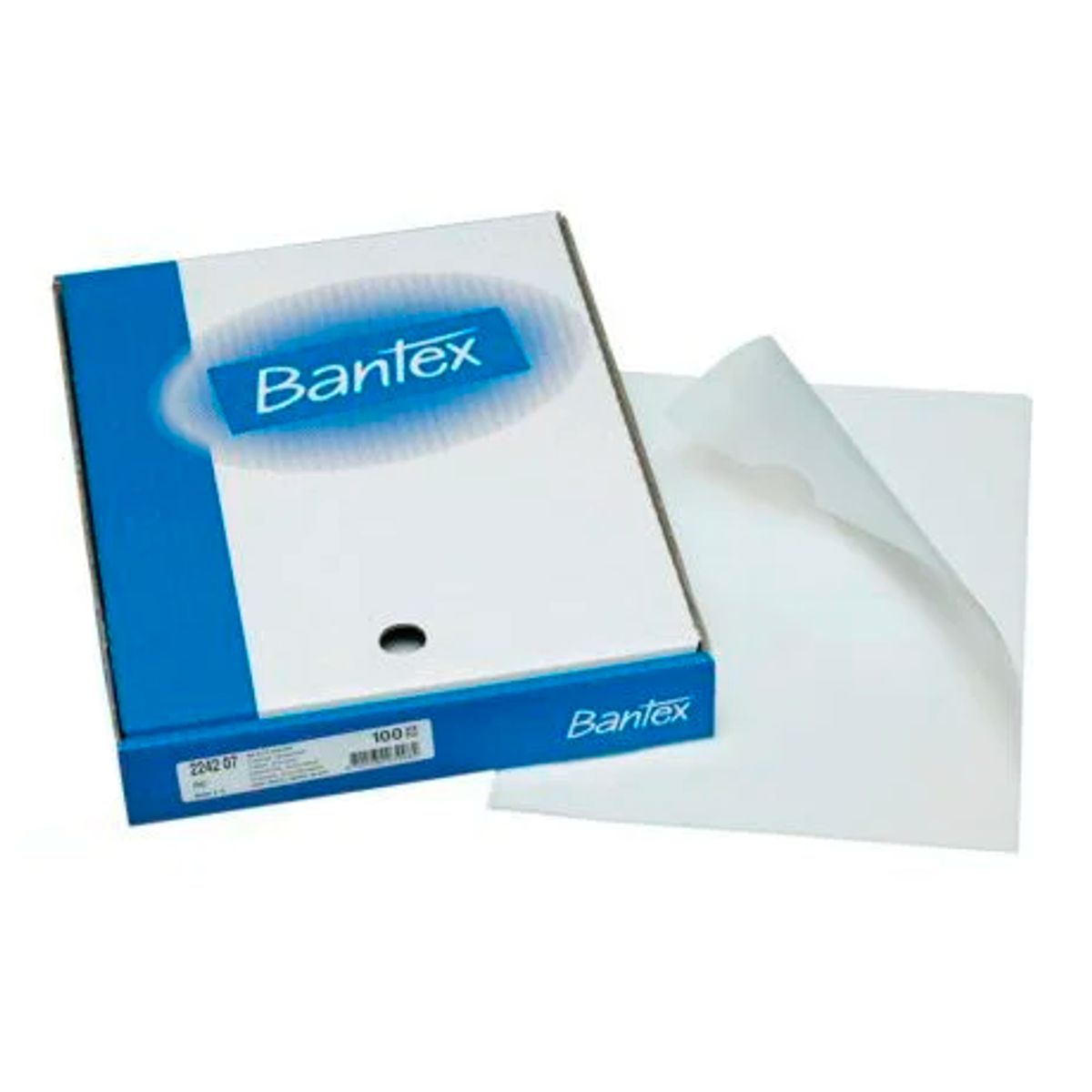 Bantex plastlomme A4 110 my hvid TopHojre